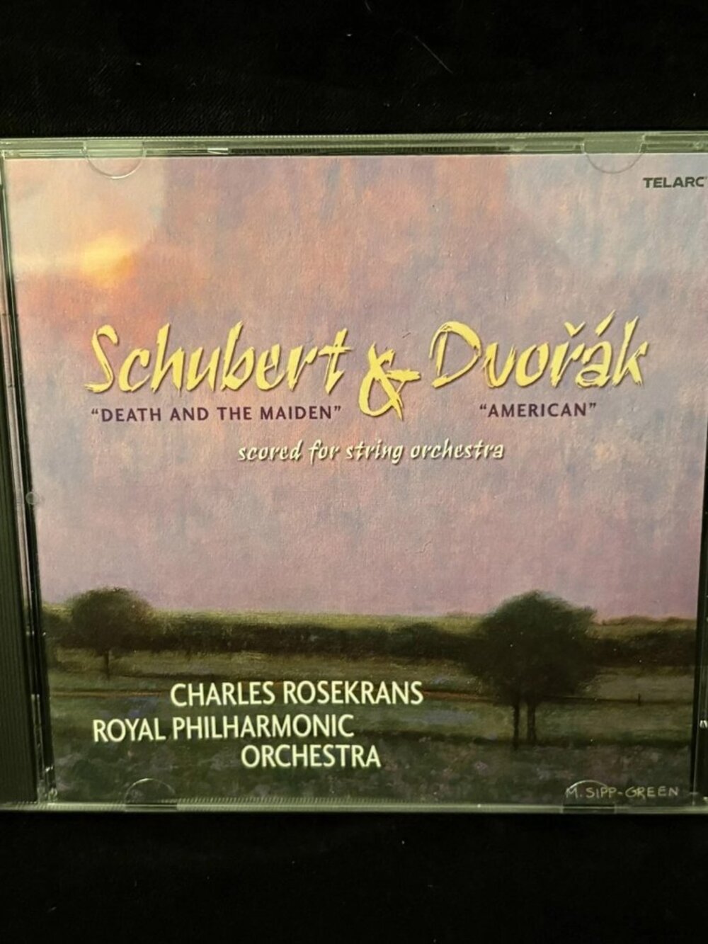 Schubert Death of the Maiden, Dvorak American Telarc CD Very Good Condition